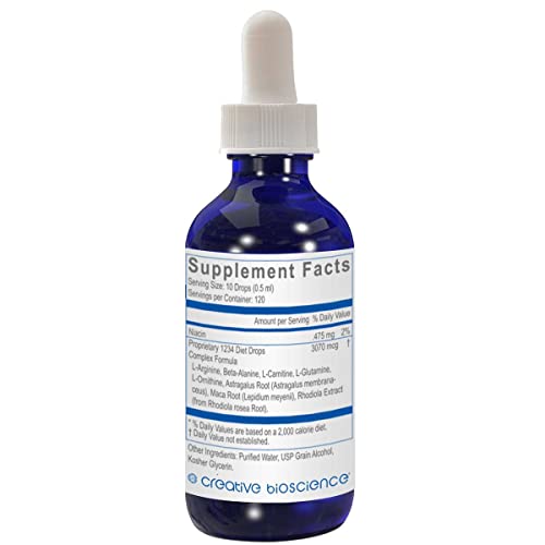 Creative Bioscience 1234 Diet Drops for Women & Men - Diet Drops for Weight Management Creative BioscienceUS supplements