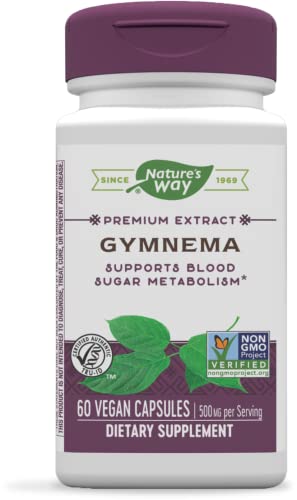 Nature's Way Gymnema Capsules, 500 mg per serving, 60 Count Nature's WayAu supplements