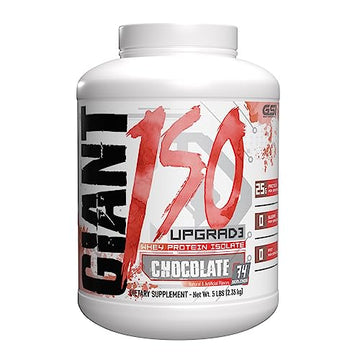 Giant Edge Series 100% Whey Protein Isolate - 25g Pure Whey Isolate - Zero Sugar Giant PerformanceUS supplements