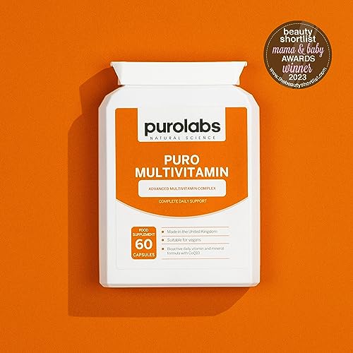 Puro Multivitamin - 34 Multivitamins & Minerals - Daily Complex for Men & Women PurolabsUS supplements