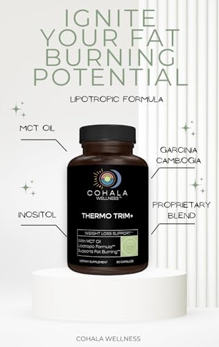 COHALA WELLNESS Thermo Trim+ Fat Burner Weight Loss Supplement Appetite Suppressant COHALA WELLNESSUS supplements