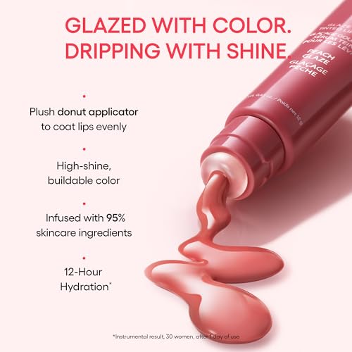 LANEIGE Glaze Craze Tinted Lip Serum, Strawberry Sprinkles: Hydrating Serum for Glossy,Nourished Lips with Plumping Polypeptides,0.42 oz LANEIGEAu supplements