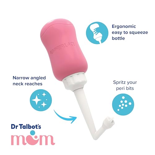 Dr. Talbot's Mom Postpartum Peri Bottle with Storage Bag - 12.2 Fl Oz/360 ML Capacity - Postpartum Essentials Dr. Talbot'sAu supplements