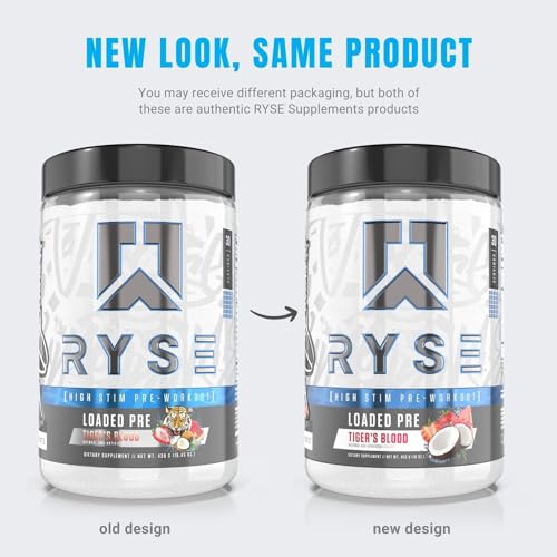 RYSE Up Supplements Loaded Pre Workout Powder Supplement for Men & Women RYSE Up SupplementsUS supplements