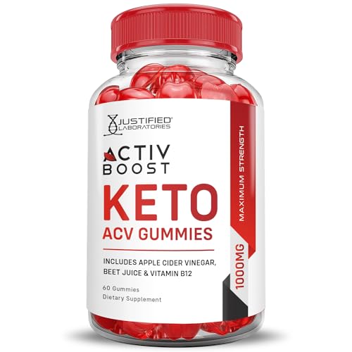 (5 Pack) Activboost Keto ACV Gummies Advanced Formula 1000MG Active Boost Justified LaboratoriesUS supplements