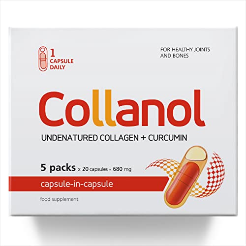 Collanol - Innovation in The Care of Healthy Joints - Liquid Formula in a Double Capsule 3D Collagen CollanolUS supplements