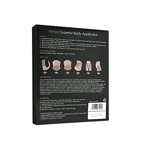 Neutriherbs Body Applicator with Wrap, Effective Nature Formula to Shape, Tone, Firm Body NeutriherbsAu supplements