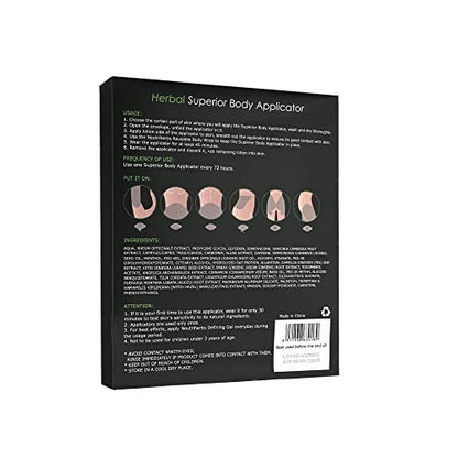 Neutriherbs Body Applicator with Wrap, Effective Nature Formula to Shape, Tone, Firm Body NeutriherbsUS supplements