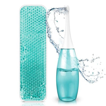 Peri Bottle Postpartum Portable Bidet - Perineal Bottle with 1 Ice Pack, Upside Down Squirt Bottle TheGreenAu supplements