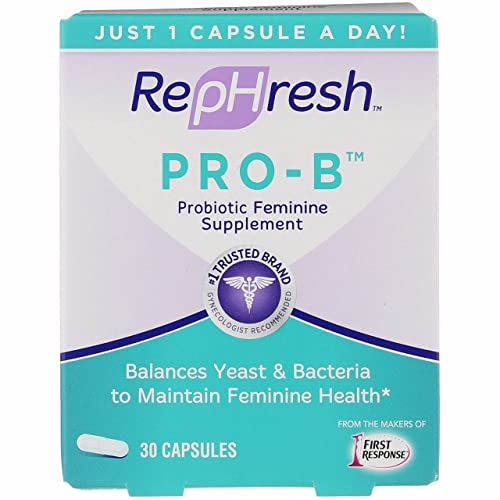 RepHresh Pro-B Vaginal Probiotic Feminine Supplement One Bottle 30 Count RephreshAu supplements