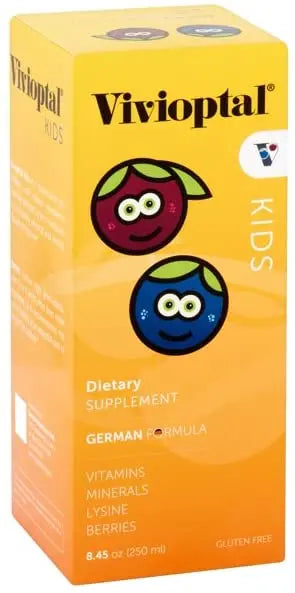 Vivioptal Kids, Liquid Multivitamin & Multiminerals Supplement, Berries, 8.45 Fl Oz Aus HealthcareAu supplements