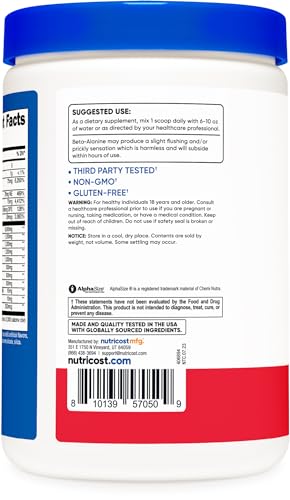Nutricost Stim-Free Pre-Workout Powder Fruit Punch 30 Servings - Gluten Free, Non-GMO NutricostAu supplements