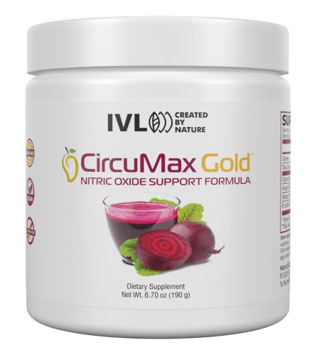 IVL - CircuMax Gold - Nitric Oxide Supplement Powder Boost - Organic Beets - Beetroot IVLAu supplements