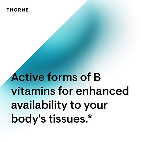 THORNE Basic B-Complex - Tissue-Ready Vitamin B Complex Supplement with Choline THORNEUS supplements