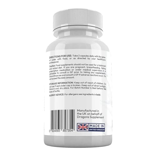 Fitspresso - Natural Ingredients - 60 Capsules 1 Month Supply Dragons SupplementUS supplements