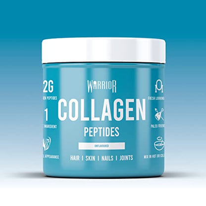 Warrior Collagen Peptides - Collagen Powder - 180g - Made from Premium Bovine Hydrolysed Collagen WarriorUS supplements