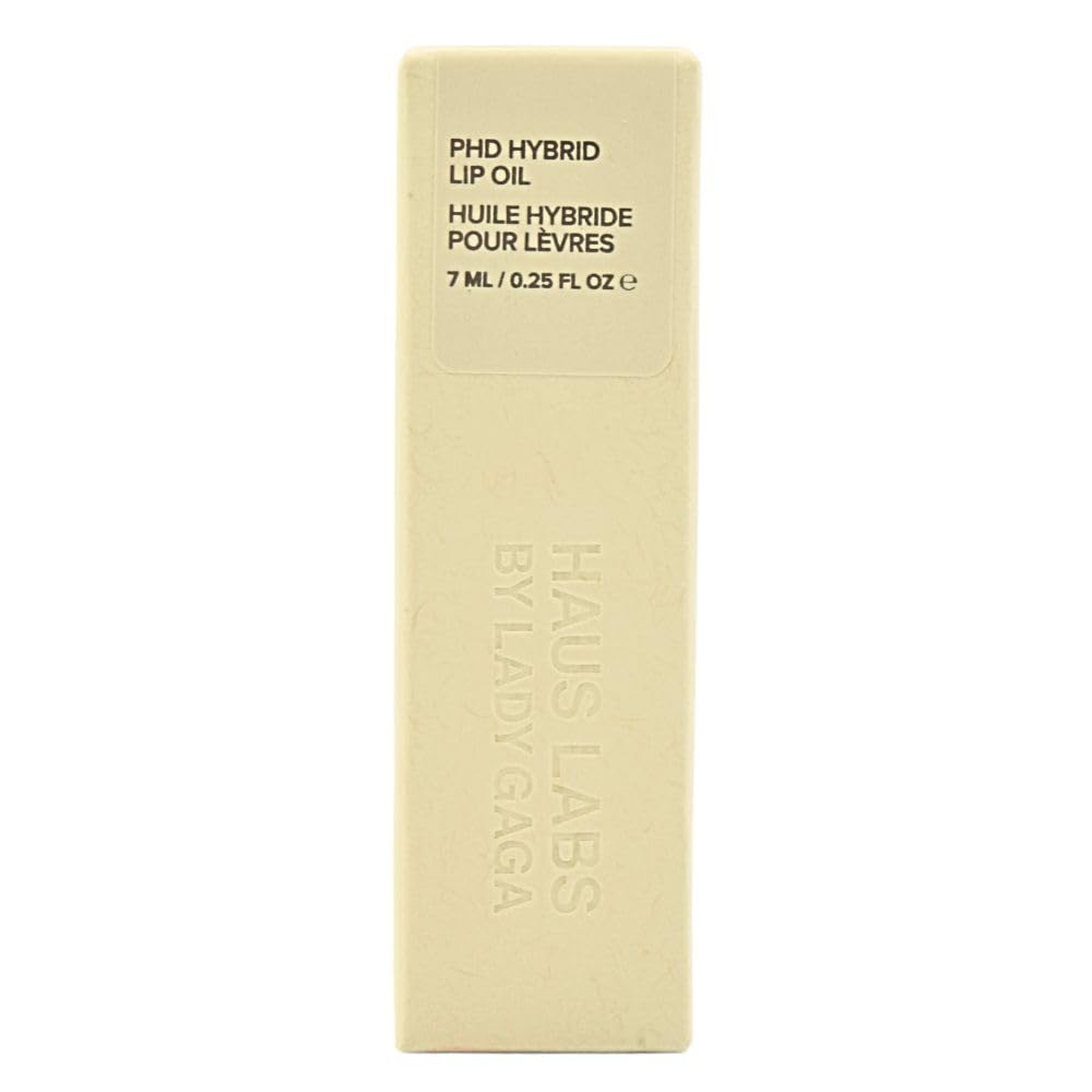 HAUS LABS BY LADY GAGA PhD Hybrid Hydrating Tinted Lip Oil Neutral Clear, Clean Vegan Lip Gloss Balm, Non-Sticky Shine, Moisturizing, 0.25 oz Haus LaboratoriesAu supplements
