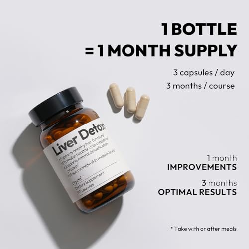 BigVita Liver Detox Vegan Gluten Free Liver Health Supplement Cleanse Detox & Repair BigVitaAu supplements