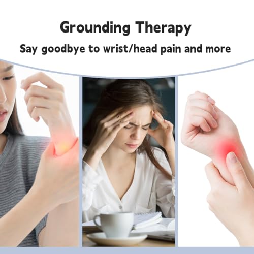 LOYDBDT Grounding Wrist Strap,Patterned Grounding Wristband,Unique Air Holes and Conductive Silver LOYDBDTAu supplements