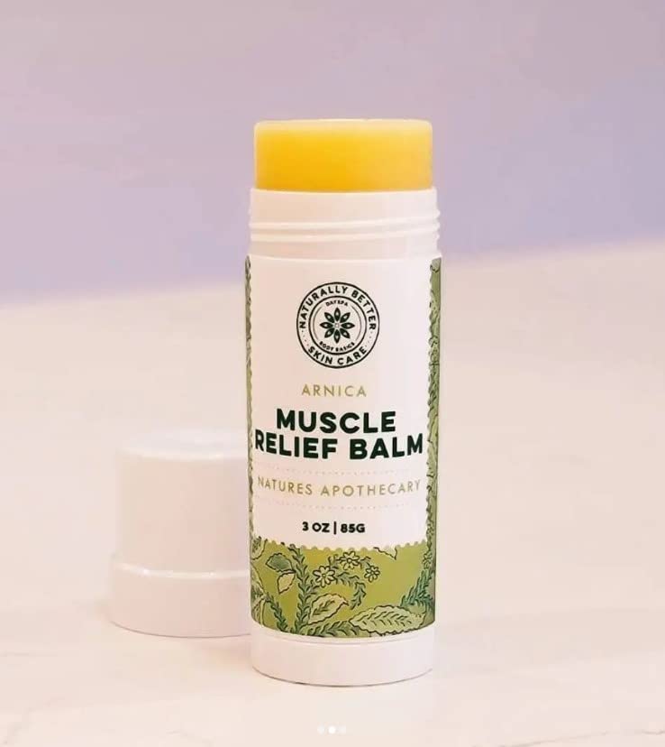 All-Natural Arnica Muscle Balm - Plant-Based Topical swelling and bruising Relief | Essential Oils & Menthol soothes and cools sore muscles, Hypoallergenic & Paraben-Free, Made in USA NATURE'S APOTHECARYAu supplements