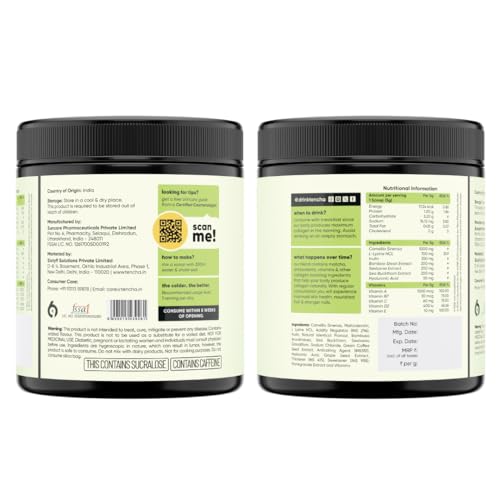 Collagen Supplements for Women & Men, 30 Servings, 150 GM | 100% Vegan Collagen Powder TenchaUS supplements