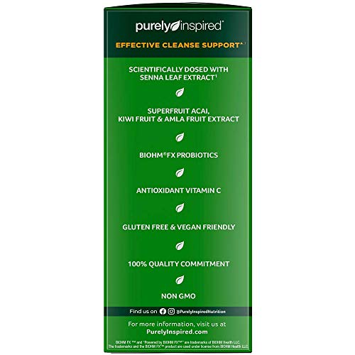 Detox Cleanse | Purely Inspired 7 Day Cleanse + Probiotics | Acai Berry Cleanse | Whole Boody Cleanse Detox Purely InspiredAu supplements