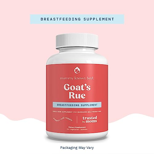 Goat's Rue Lactation Supplement For Increased Breast Milk, Lactation Supplement Mommy Knows BestUS supplements