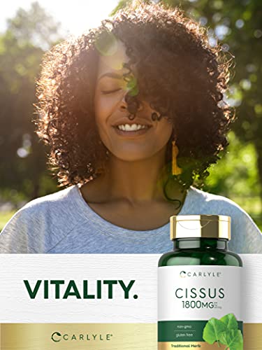 Carlyle Cissus Quadrangularis 1800mg | 200 Capsules | Traditional Herb Extract CarlyleAu supplements