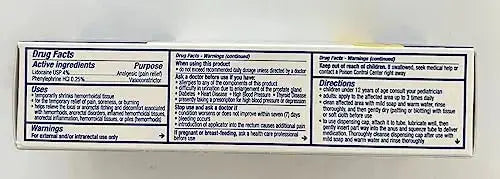 Doctor Butler’s Hemorrhoid & Fissure Ointment – Hemorrhoid Treatment and Hemorrhoid Cream with Lidocaine and Phenylephrine HCI for Fast Acting Relief of Pain, Swelling, Discomfort, and Itching (1 oz.) Doctor Butler'sAu supplements