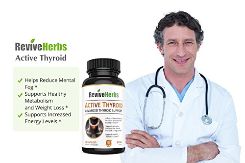 Revive Herbs Premium Thyroid Support with Ashwagandha, Iodine, Selenium, Magnesium Revive HerbsUS supplements