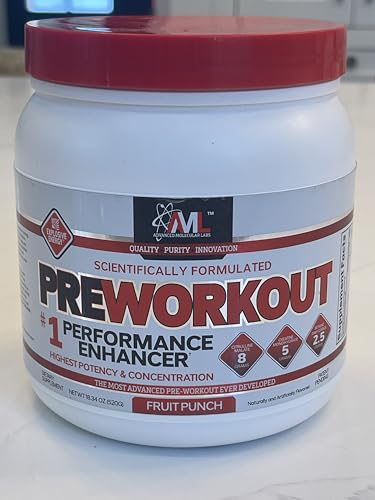 Advanced Molecular Labs - Pre Workout Powder, Increases Drive, Performance Enhancer AML ADVANCED MOLECULAR LABSUS supplements
