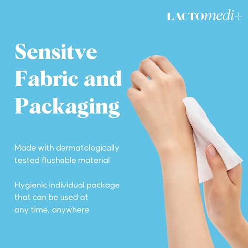 LACTOMEDI Feminine Wipes | Unscented Feminine Wipes | Individually Wrapped | pH-Balanced Feminine LACTOMEDIAu supplements