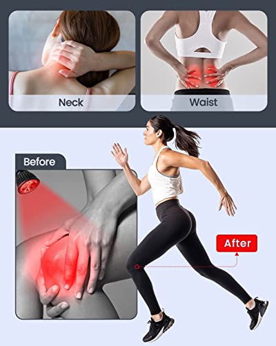 YMM Update Red Light Therapy for Body, All Metal Red Light Therapy Device with Stand, 660nm YMMAu supplements