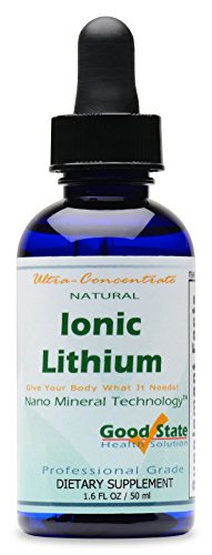 Good State Liquid Ionic Lithium Ultra Concentrate (10 drops equals 500 mcg Good StateAu supplements