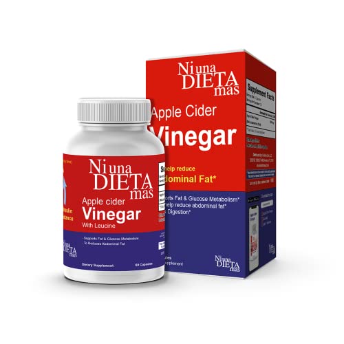 Ni una dieta más Reduce Abdominal Fat - Vinegar Capsules - Best for Weight Loss Ni una dieta másUS supplements