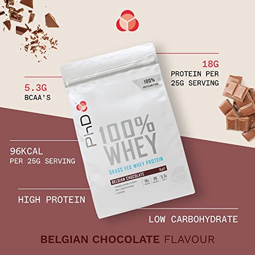 PhD Nutrition 100 Percent Whey, Grass Fed Whey, Lean Muscle Protein Powder PhDAu supplements