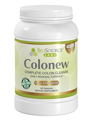 BioSource Labs Colonew Complete Colon Cleanse Natural Detox Supplement for Daily BioSource LabsAu supplements