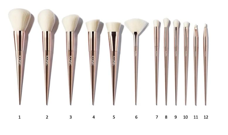 ICONIC LONDON Ultimate Brush Set | 12 Piece Makeup Brush Set ICONIC LONDONAu supplements