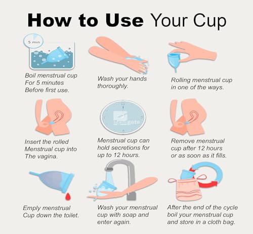 Ggadgets Menstrual Cup for Women with Pouch | Ultra Soft Odour & Rash Free | No Leakage GgadgetsAu supplements