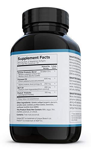 Smarter Gut Health Probiotics - Superior Digestive & Immune Support from 100% Soil SMARTERNUTRITIONUS supplements