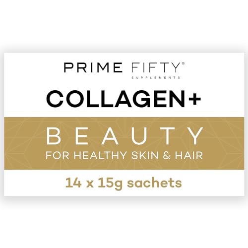Prime Fifty Liquid Collagen 5,000mg, 14 x 15ml Sachets – Passion Fruit Flavour FutureYou CambridgeAu supplements