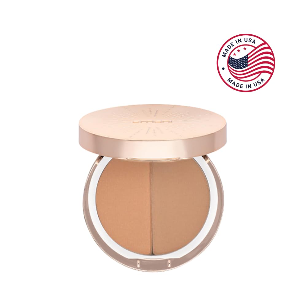 Emani Blush & Bronzer - Natural Mineral Pressed Bronzer for Face - Radiant Skin Blush for Sun Kissed Glow, All Skin Types including Sensitive Skin, Copacabana EmaniAu supplements