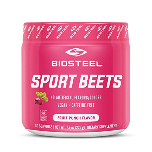 BioSteel Sports Beets Pre-Workout Powder, Non-GMO Formula, Fruit Punch, 30 Servings BioSteel SportsAu supplements