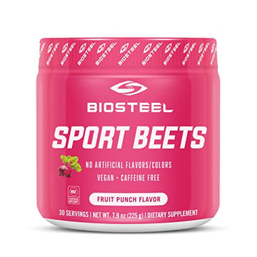 BioSteel Sports Beets Pre-Workout Powder, Non-GMO Formula, Fruit Punch, 30 Servings BioSteel SportsAu supplements