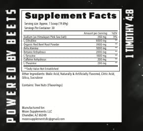 Ad Astra Preworkout - Potent Focus Blend - Tiger's Blood Flavor - Organic Red Beet Root Ad Astra PreworkoutUS supplements