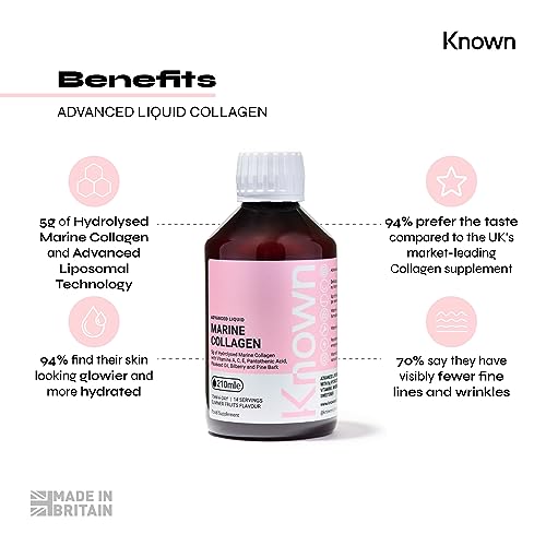Liquid Collagen Supplement with Vitamin C | Liposomal Technology KnownAu supplements