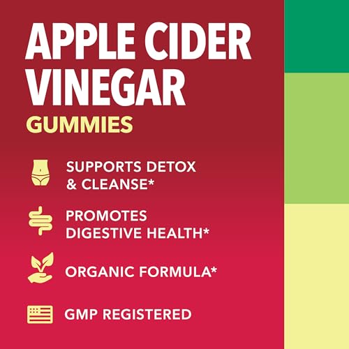 HAVASU NUTRITION Organic Apple Cider Vinegar Gummies with The Mother | Metabolism Stomach Control & Energy Support | Vegan & Non-GMO Natural Apple Flavor | 30 Count HAVASU NUTRITIONUS supplements