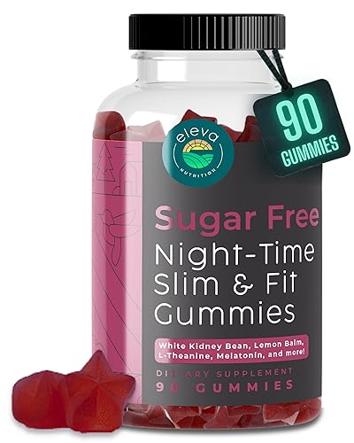Eleva Nutrition Sugar-Free Night-Time Slimming Gummies - Keto Friendly Hunger Suppressant Eleva NutritionUS supplements
