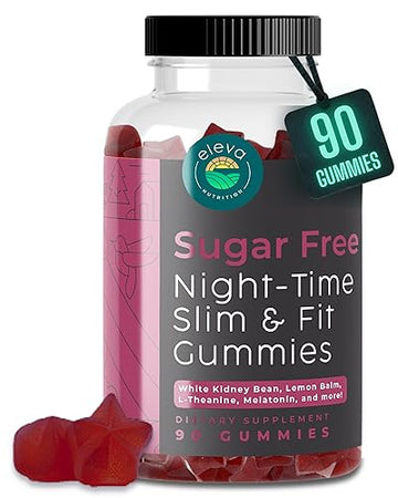 Eleva Nutrition Sugar-Free Night-Time Slimming Gummies - Keto Friendly Hunger Suppressant Eleva NutritionUS supplements