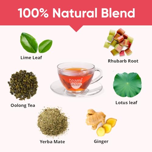 Teami Skinny Tea Supports Slimming and Colon Cleanse - Natural Detox Tea Helps TeamiUS supplements